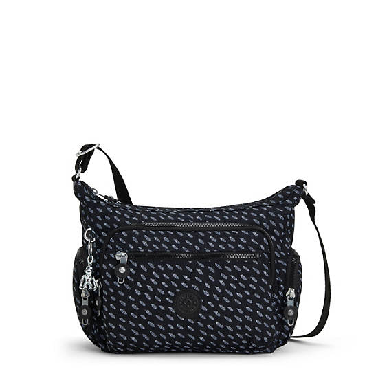 Kipling Gabbie Small Printed Crossbody Veske Blå Hvite | NO 2066SG